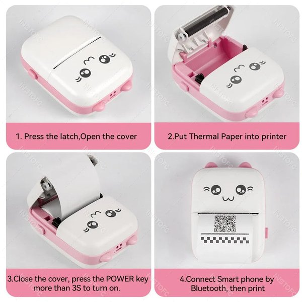 IMP MINI IMPRESORA BT PORTÁTIL