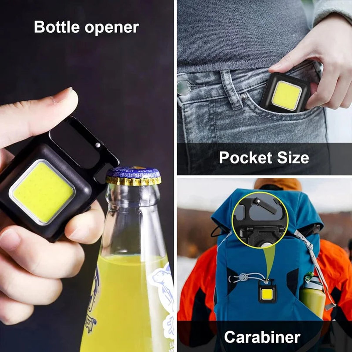 Mini Linterna Llavero Magnéto.. - 4