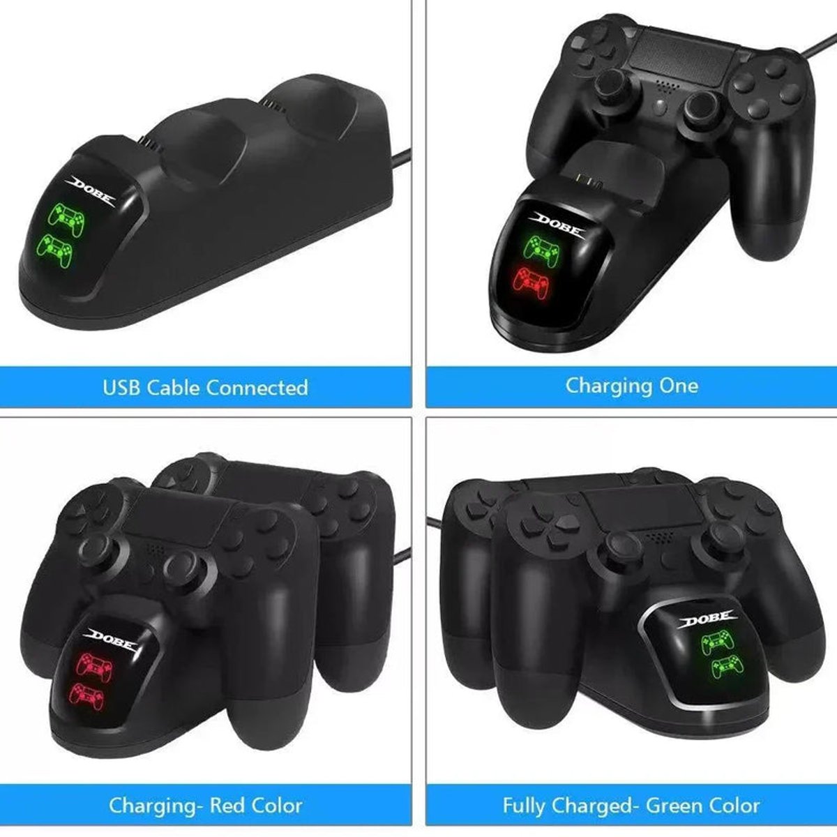 Dock de Carga Dual PS4 Pro/S.. - 4