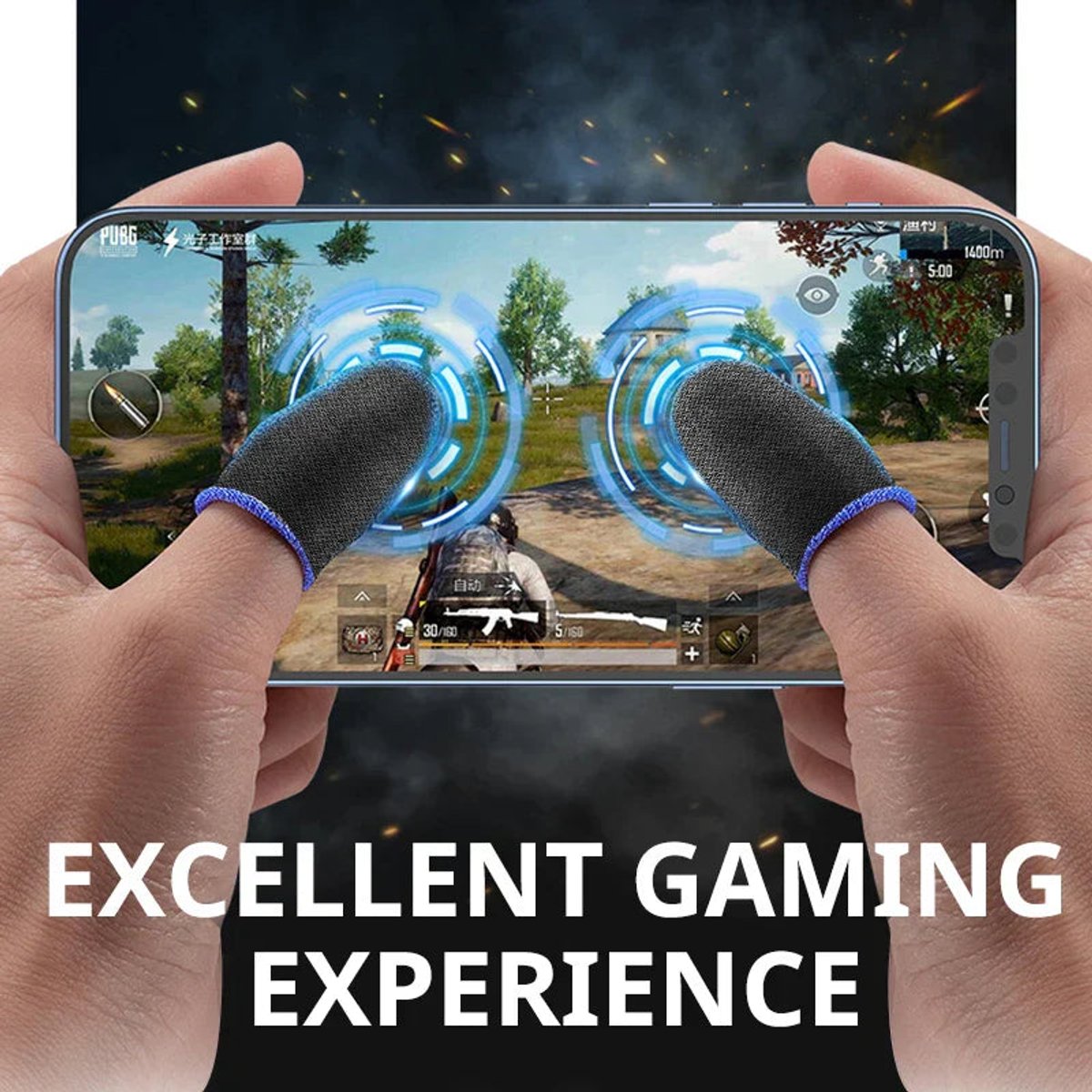 Dedales Gamer Anti Deslizant.. - 4