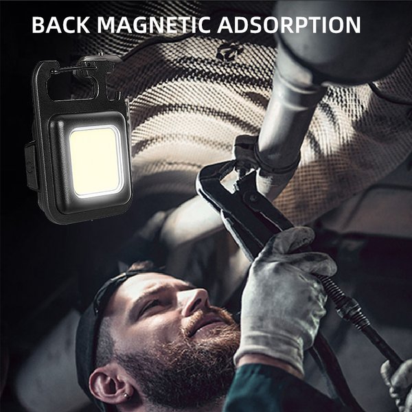 • Mini Linterna Táctica LED de Llavero Wolulu Recargable