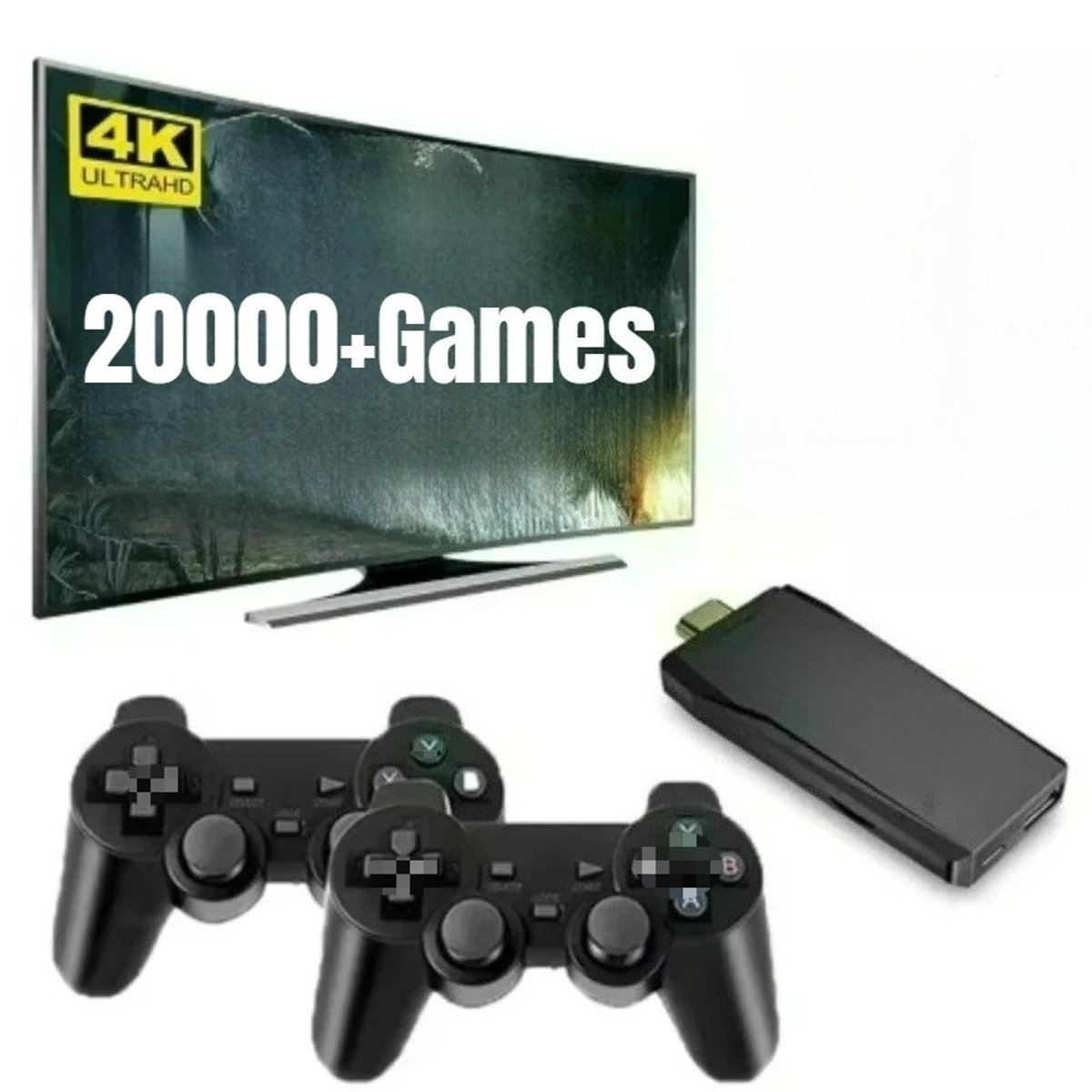 Consola Blulory Game Stick Lite 4K con 2 Mandos Inalámbricos - 7