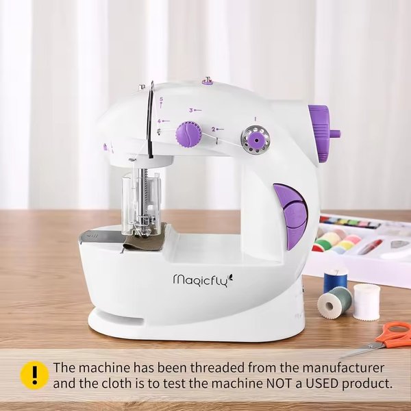 • Mini Máquina de Coser Portátil Confortable SM-202A