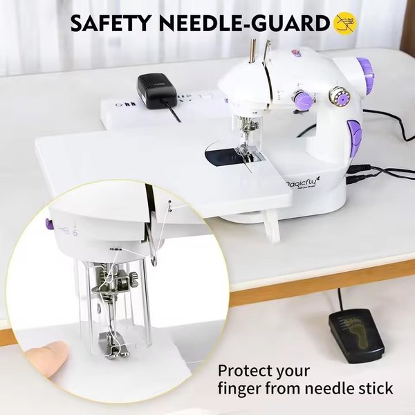 • Mini Máquina de Coser Portátil Confortable SM-202A