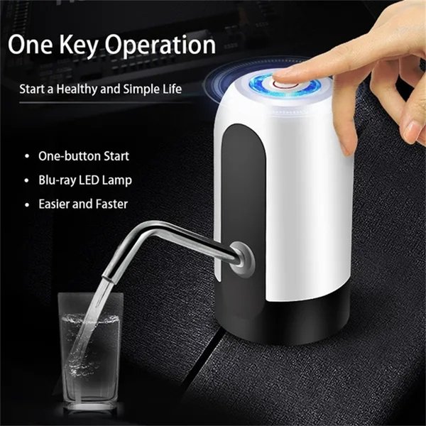• Dispensador de Agua Automático Eléctrico Recargable