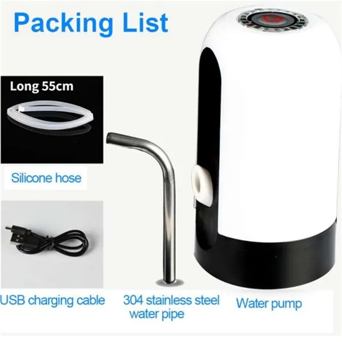 • Dispensador de Agua Automático Eléctrico Recargable - 7
