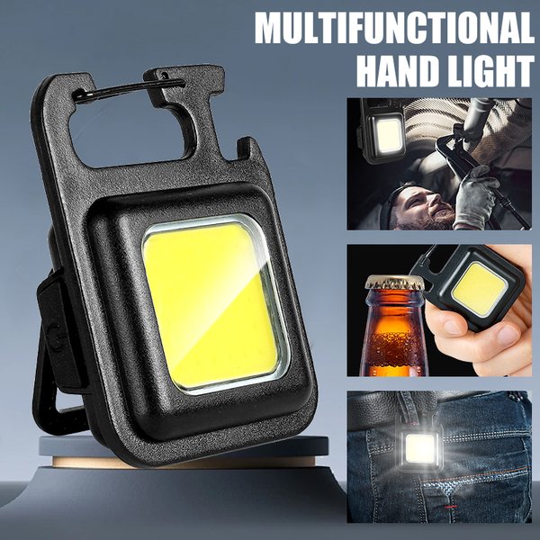 • Mini Linterna Táctica LED de Llavero Wolulu Recargable
