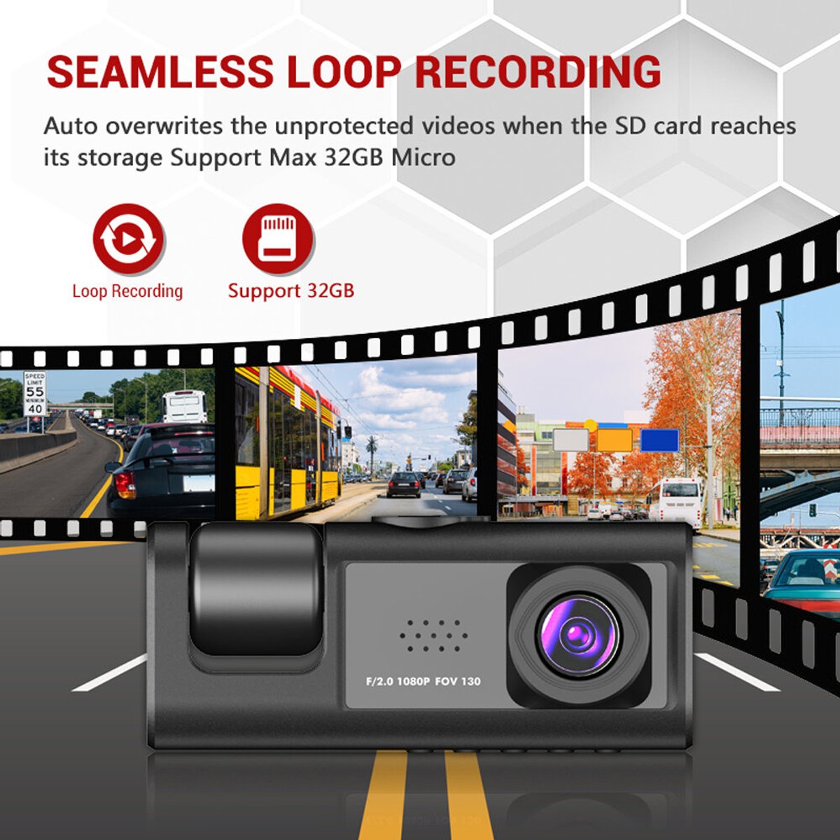 • Cámara DVR para coche Xumi Blackbox  - 7