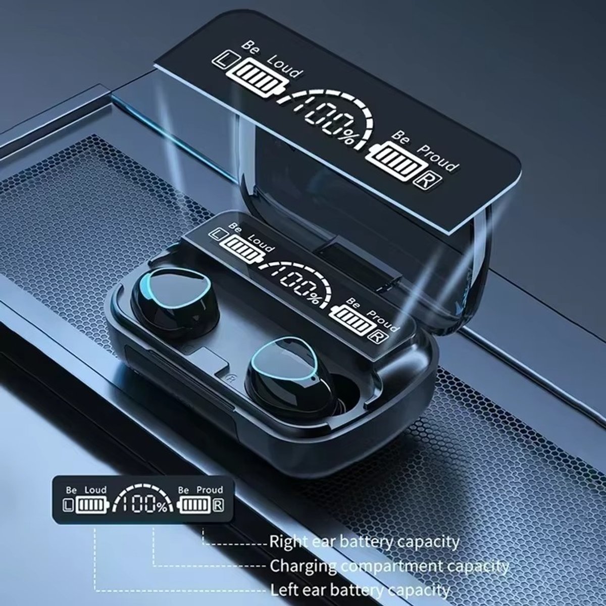 Auricular M10 Pro Sonido Stereo 9D - 4