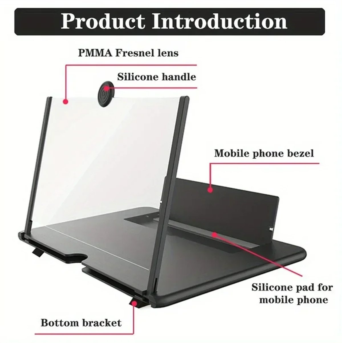 • Amplificador de Pantalla 3D para Teléfonos Inteligentes - 5