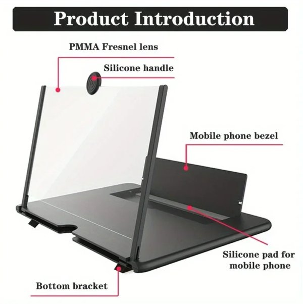 • Amplificador de Pantalla 3D para Teléfonos Inteligentes