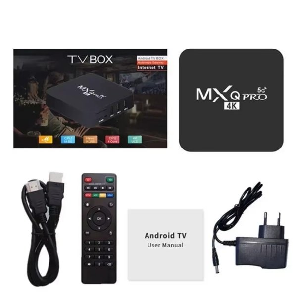 Tv Box MXQ Pro 4K / 8GB+128GB Android 11.1