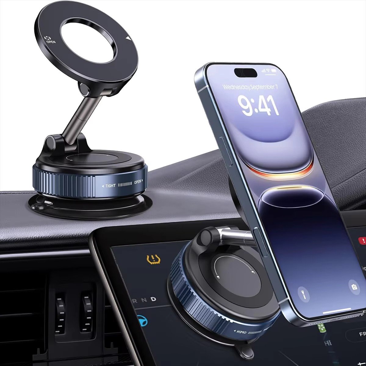 • Soporte Magnético para Celular Lukton ZJ-111 de Rejilla - 5