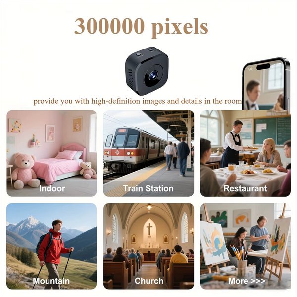 Mini Cam Espía HD WiFi –  UL..