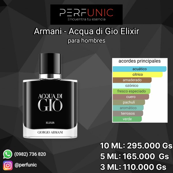 Acqua di Gio Elixir