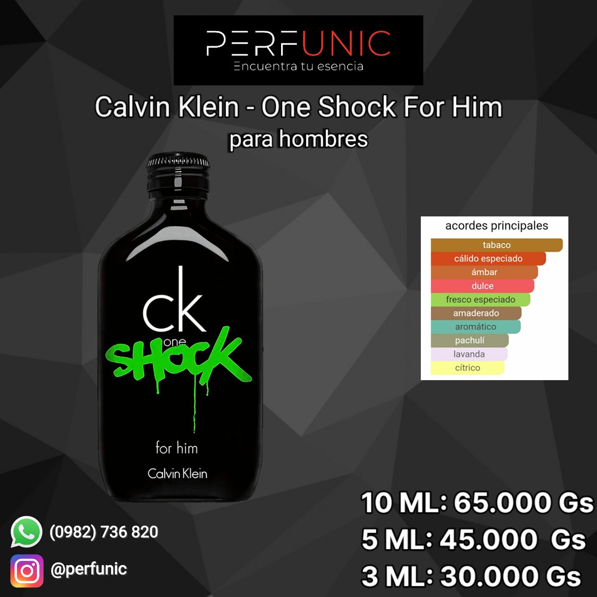 CK ONE SHOCK