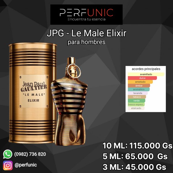 JPG Le Male Elixir
