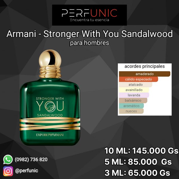 Stronger With You Sabdalwood