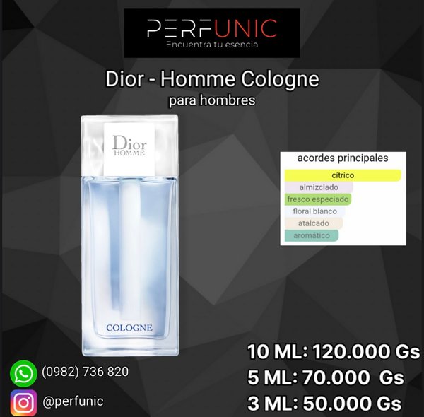 Dior Homme Cologne 2022
