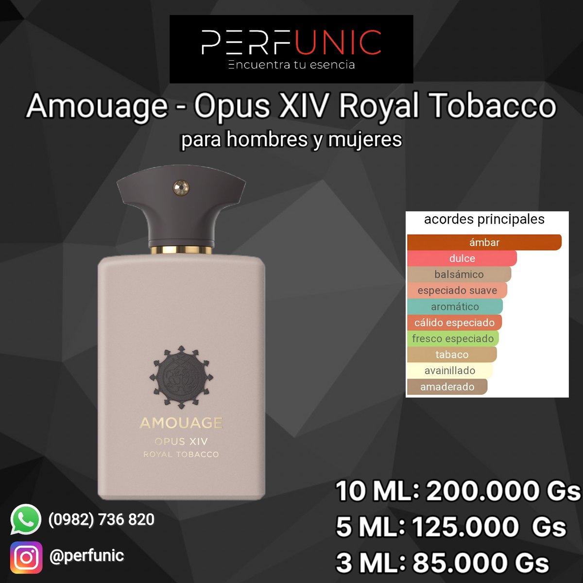 Amouage Opus XIV Royal Tobacco