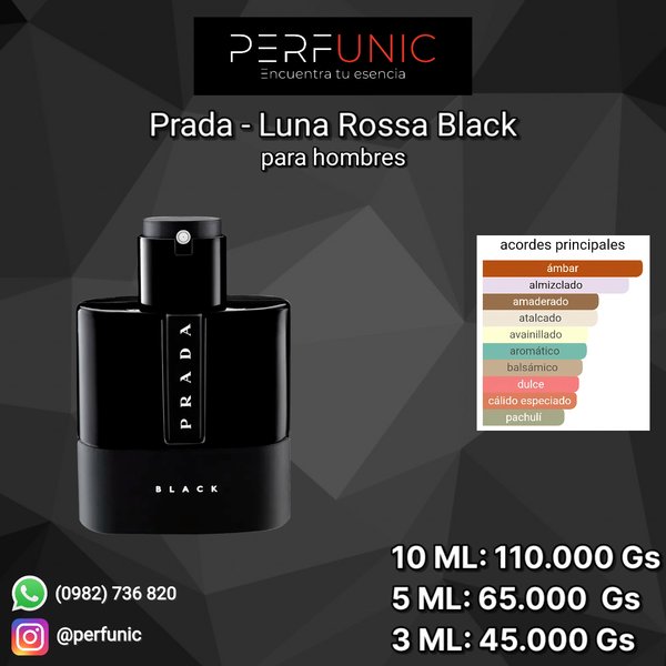 Prada Luna Rossa Black