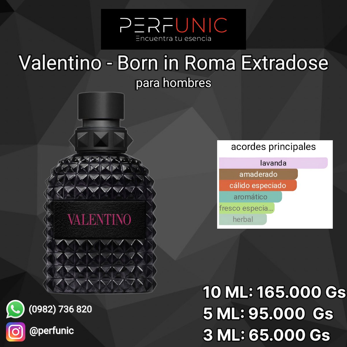 Valentino Born in Roma Extradose