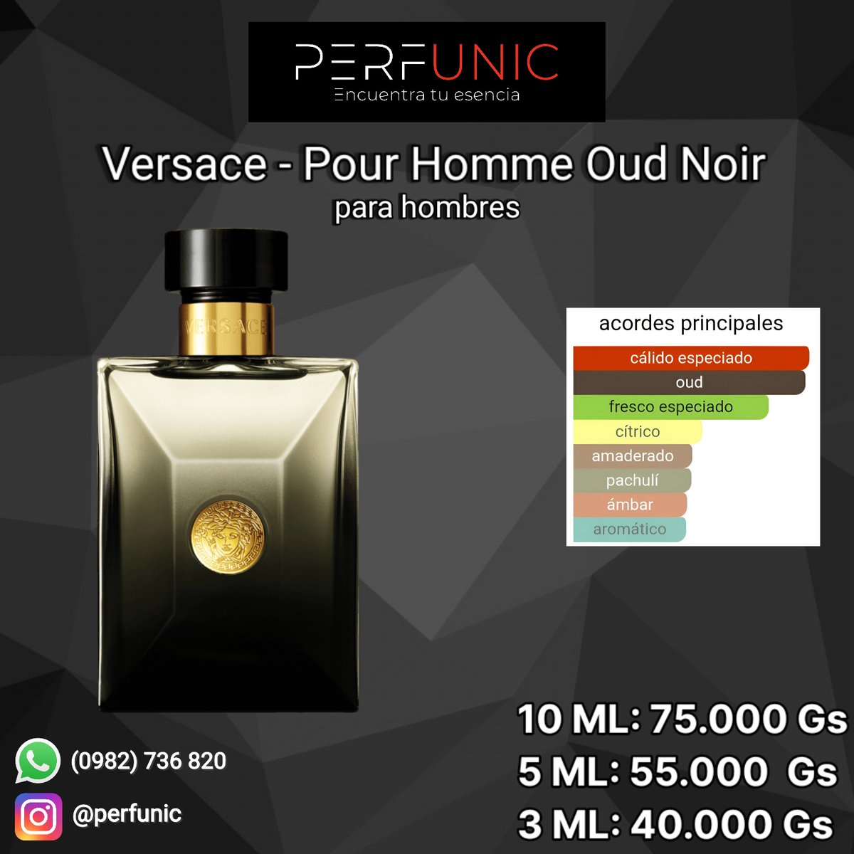 Versace Pour Homme Oud Noir