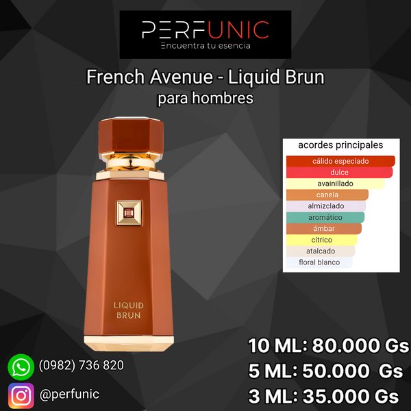 French Avenue Liquid Brun