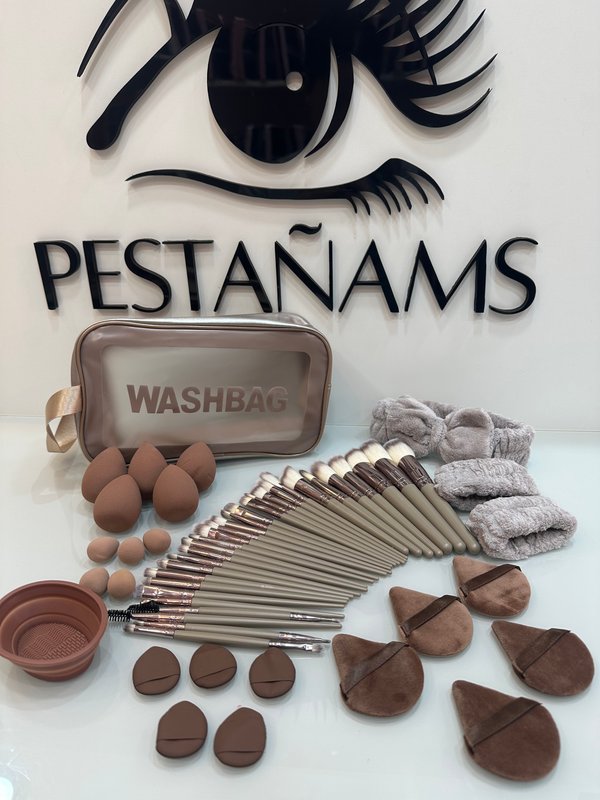 Kit para maquillaje de 55pcs