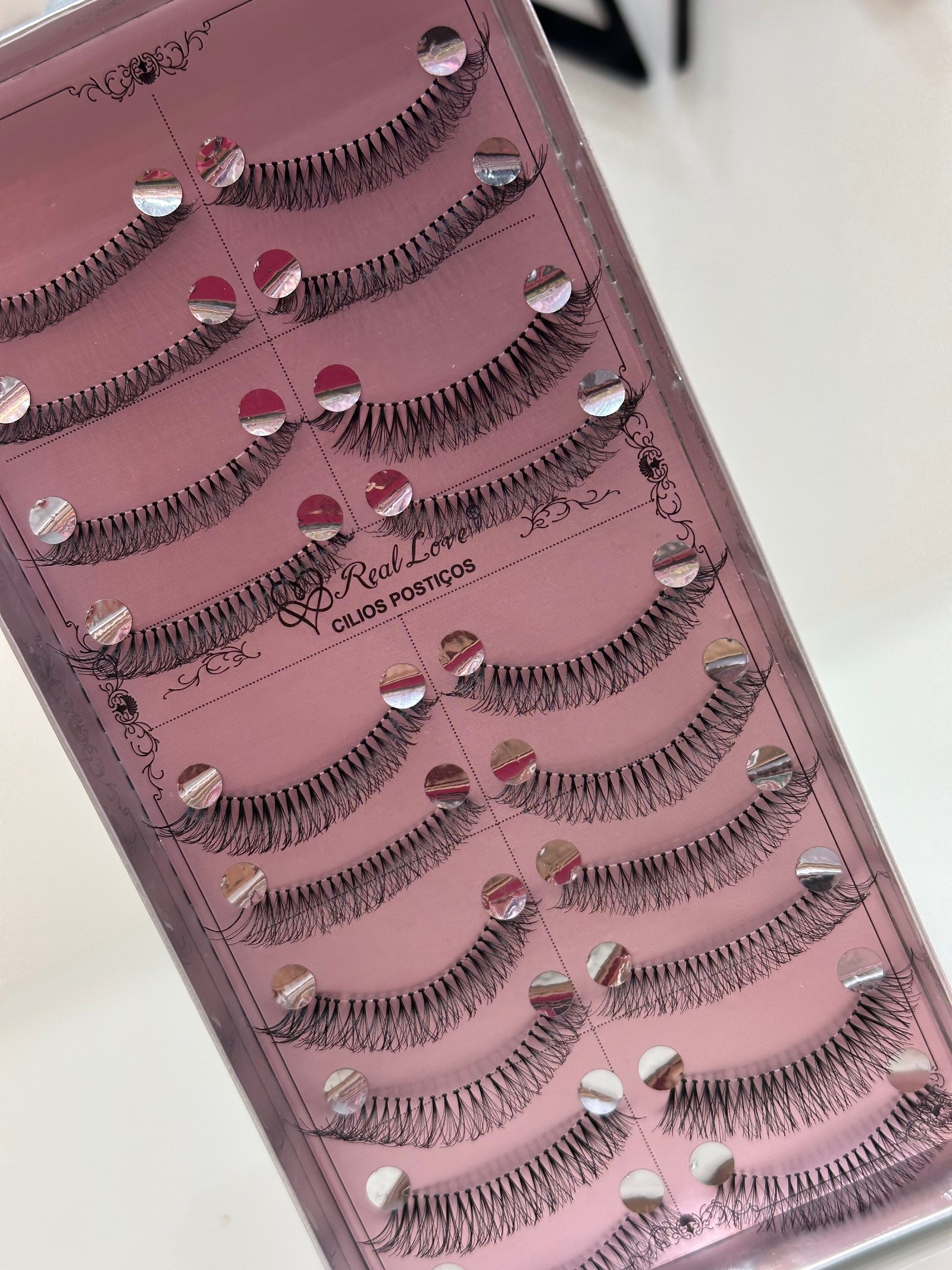 Pestañas de 10 pares efecto natural  - 2
