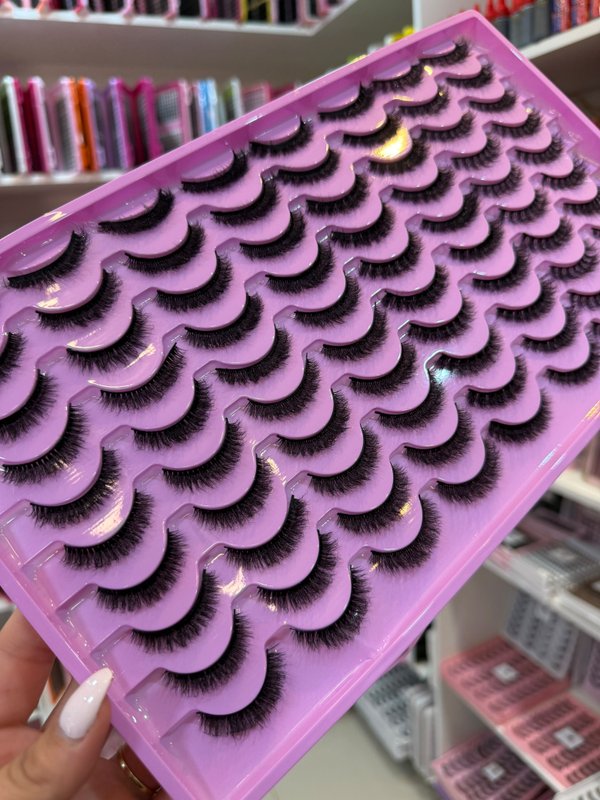 Pestañas de 40 pares 