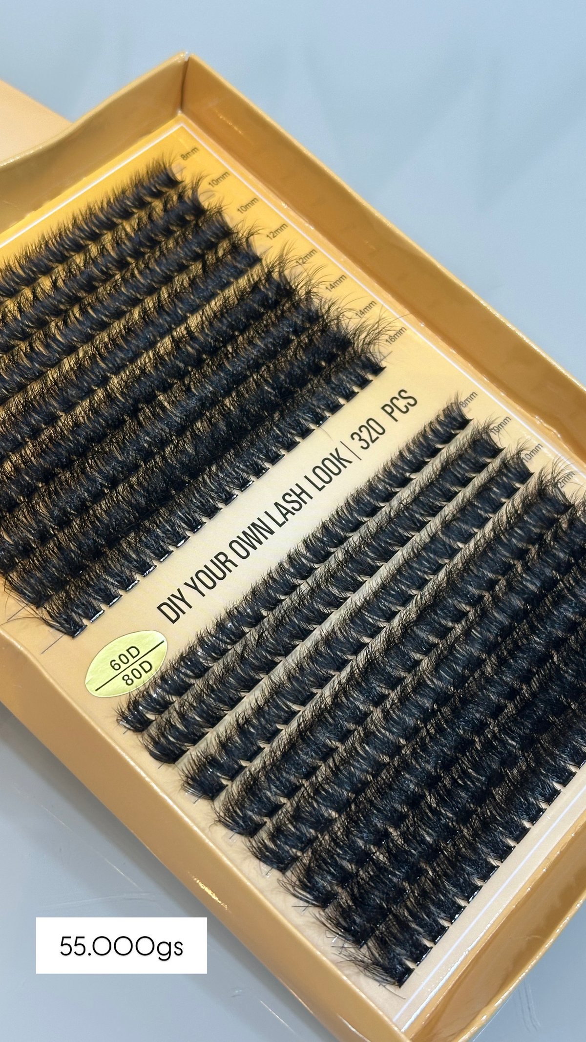 Efecto extensiones Curv. DD VOL. 60D-80D