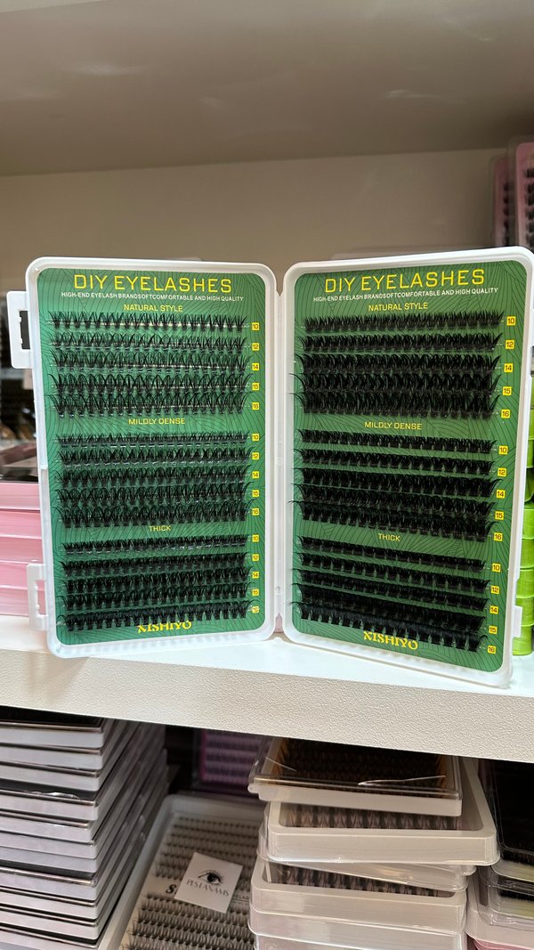 Libro efecto extensiones 570piezas 30D-40D-50D-60D-80D-10D 10-16mm 02