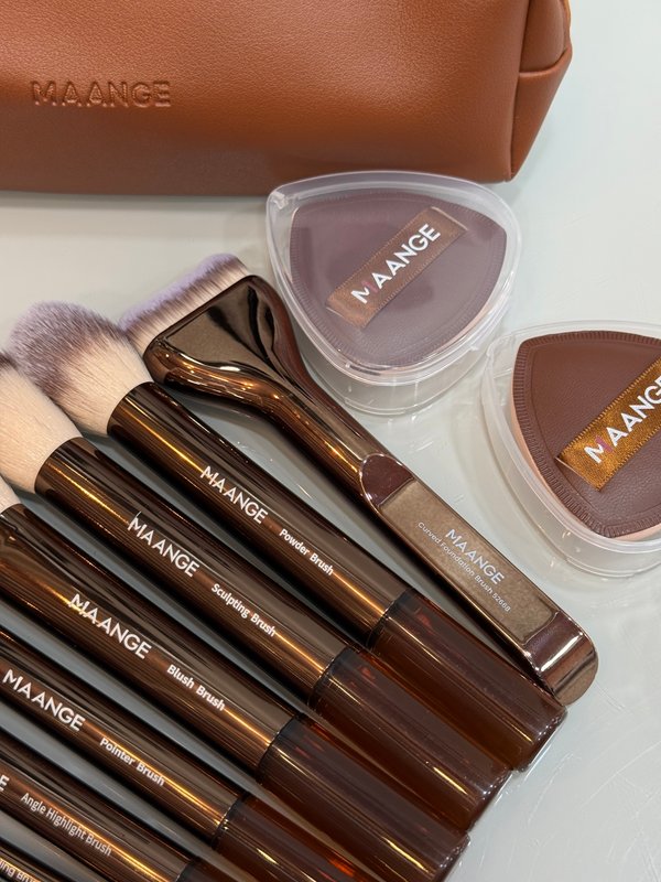 Set de 17 piezas brochas profesionales MAANGE