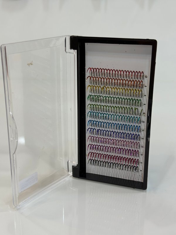 Extensiones con Glitter 16mm