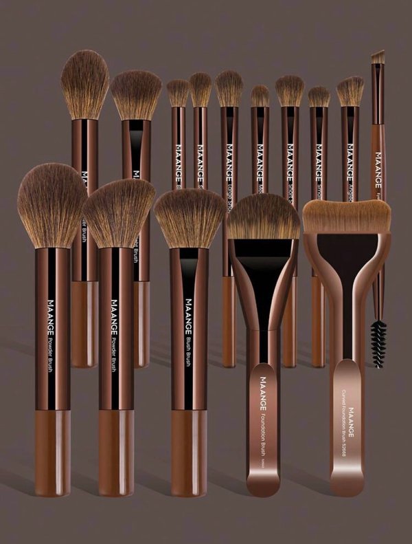 15  brochas profesionales MAANGE