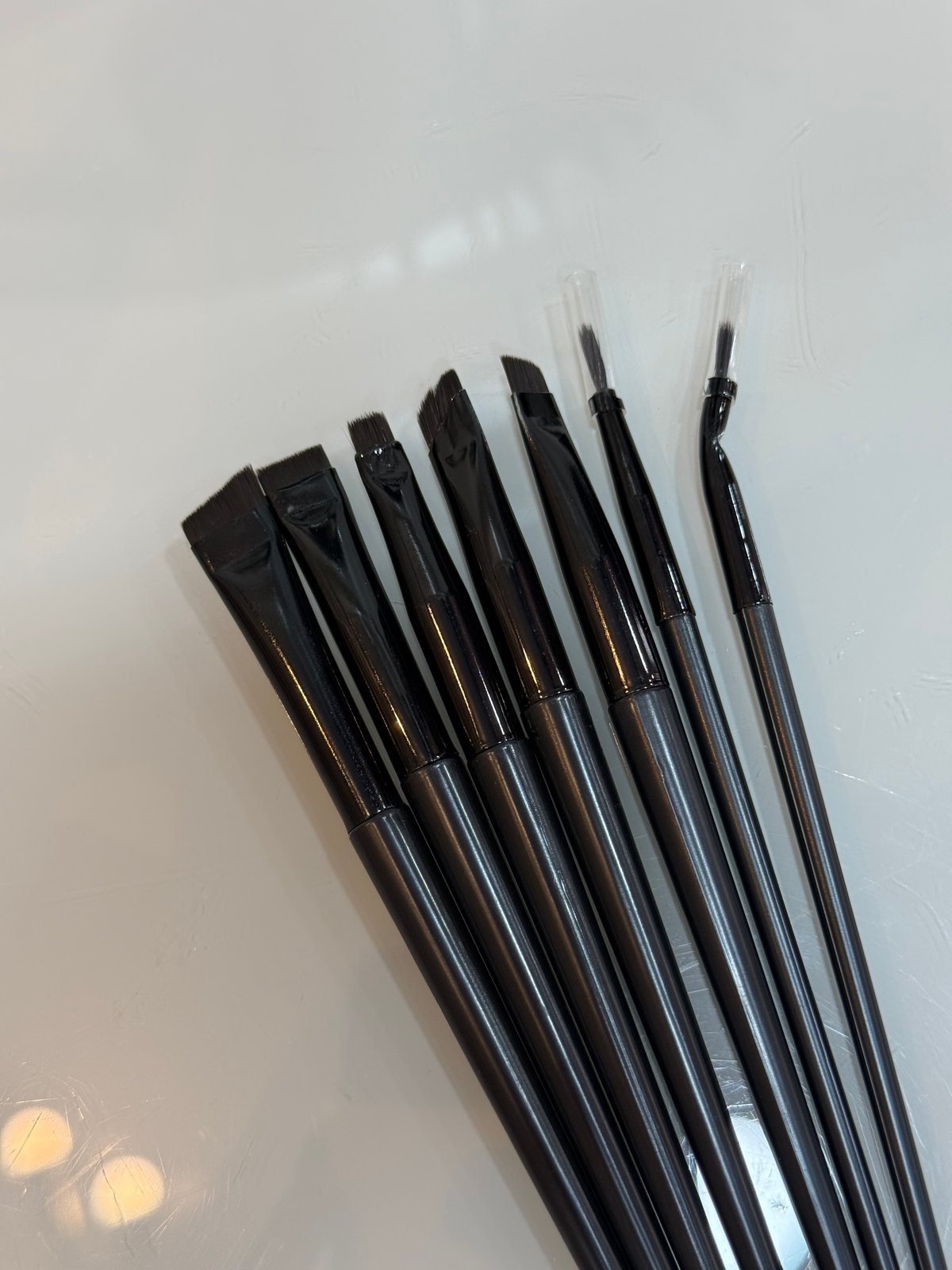 Brochas para cejas y delineados 7 piezas - 3