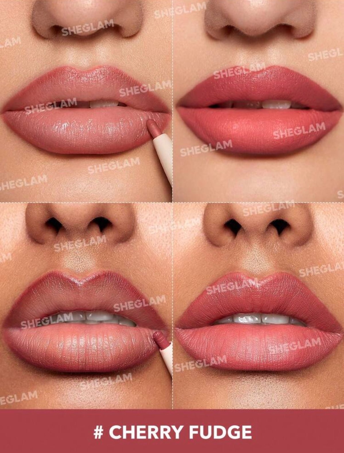 Lip combo 2 en 1 tonalidad “CHERRY FUDGE” - 2