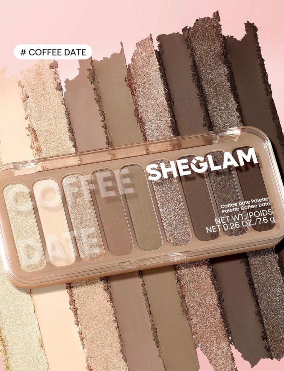 Paleta de sombras COFFEE DATE