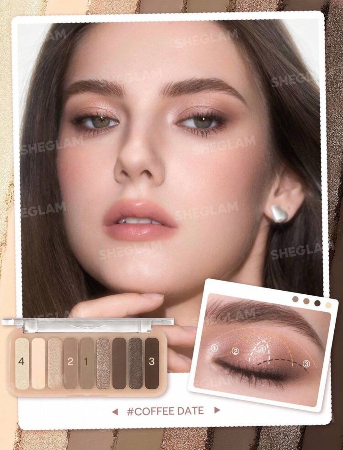 Paleta de sombras COFFEE DATE - 2