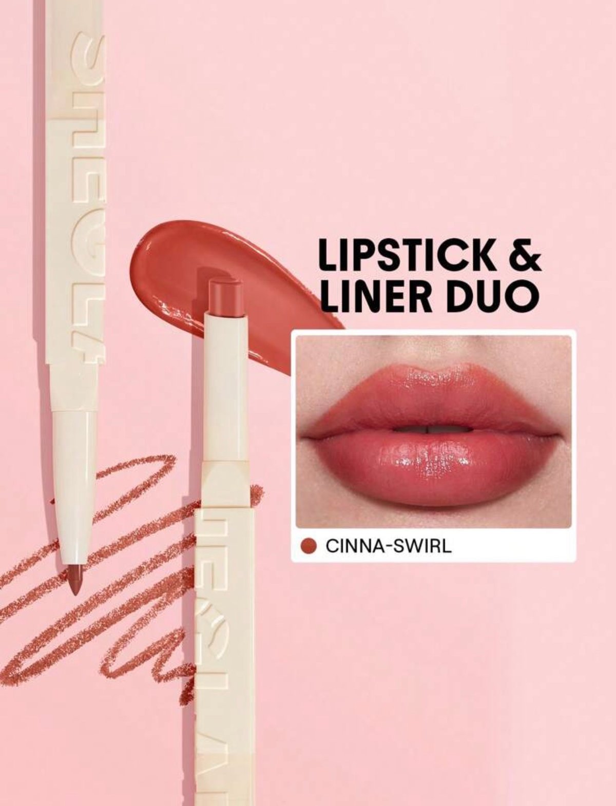 Lip combo delineador y labial tonalidad “CINNA”