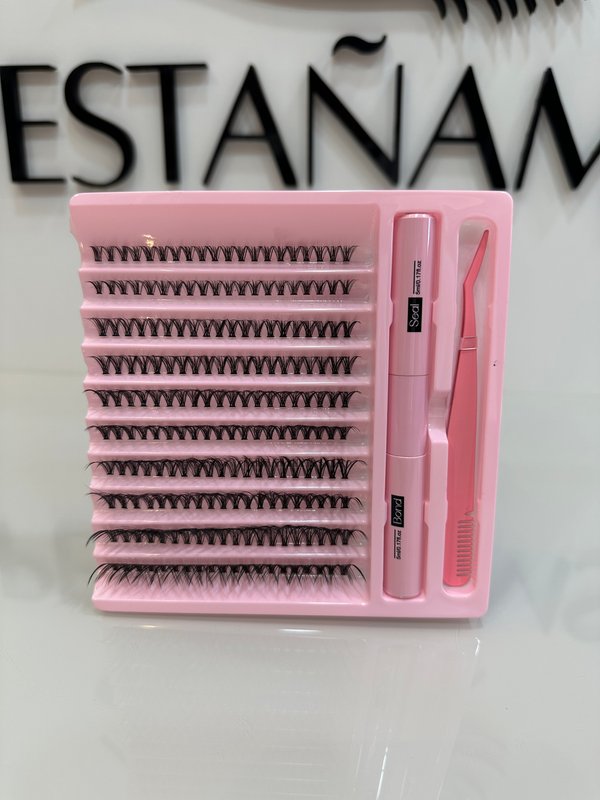 Kit de pestaña 30D efecto extensiones