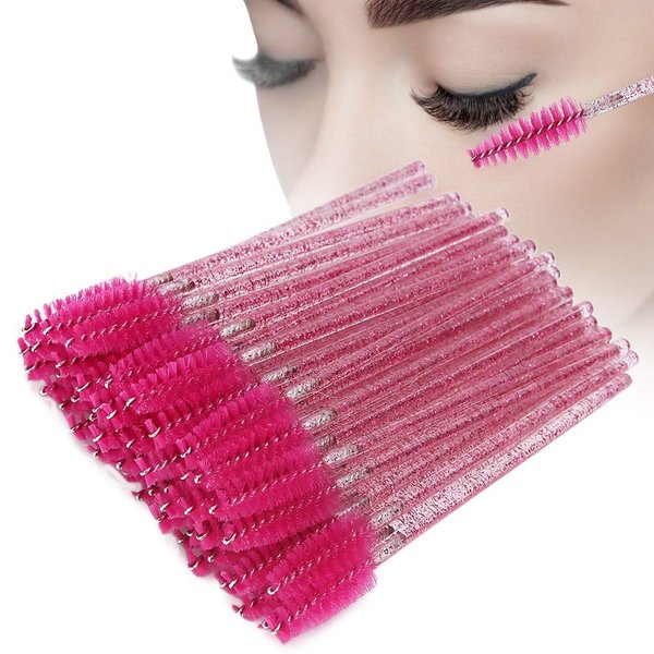 Cepillo para pestañas y cejas 50 unidades 