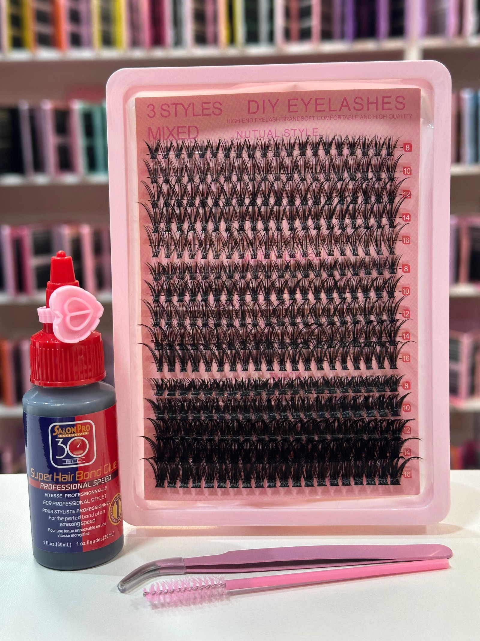 Kit efecto extensiones 30-40-50D