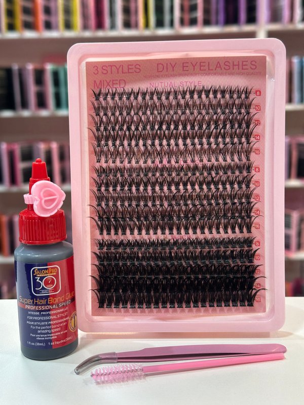 Kit efecto extensiones 30-40-50D