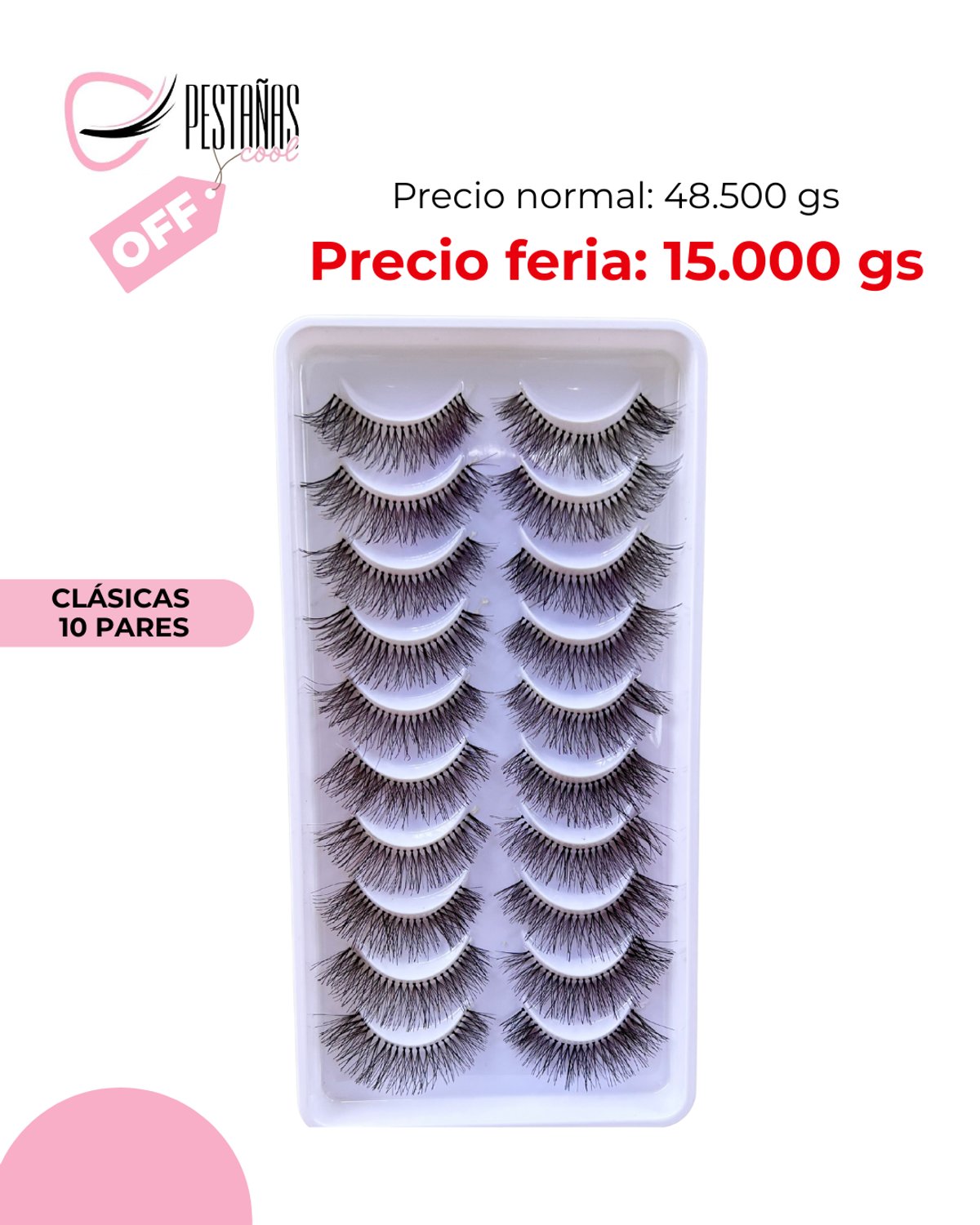 REMATE - 10 PARES CLASICAS