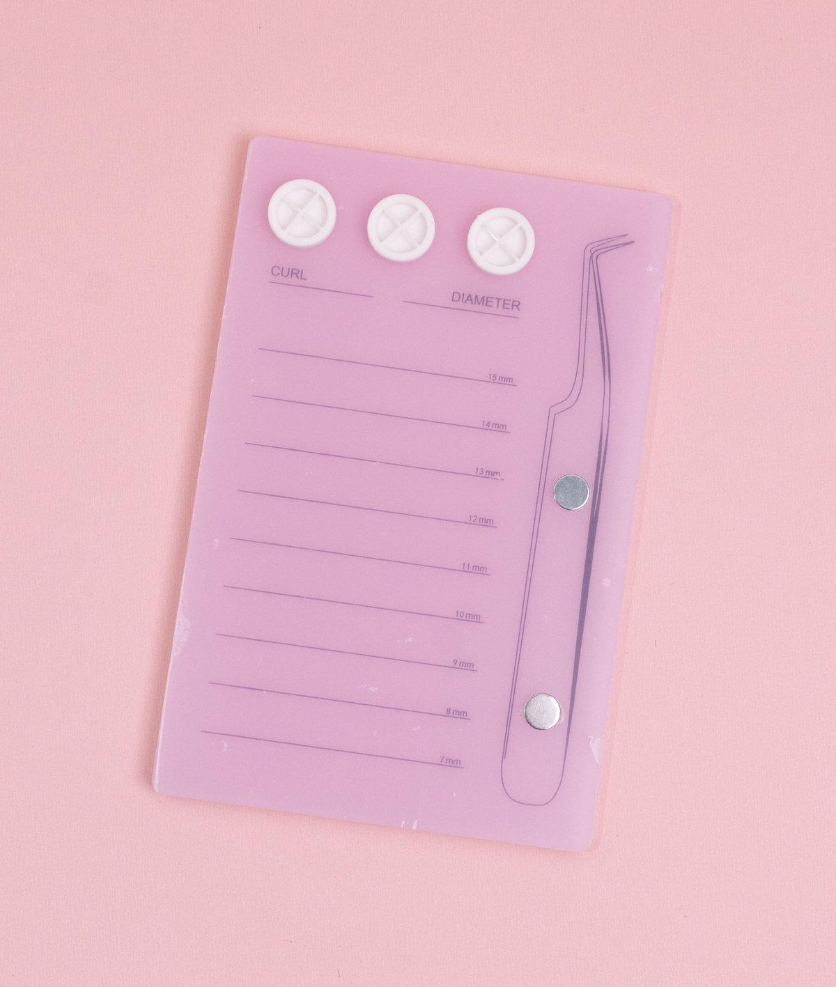 Paleta Organizadora pestañas + pinza imantada - 3