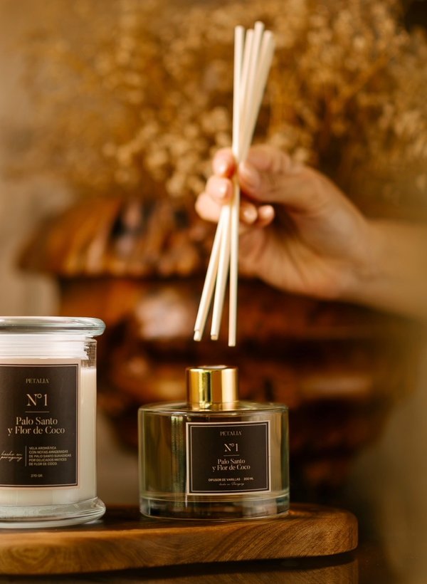 Difusor OGA N.º 1 — Palo Santo & Flor de Coco