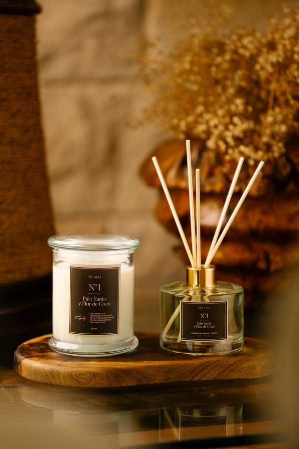 Dúo OGA N.º 1 — Palo Santo & Flor de Coco