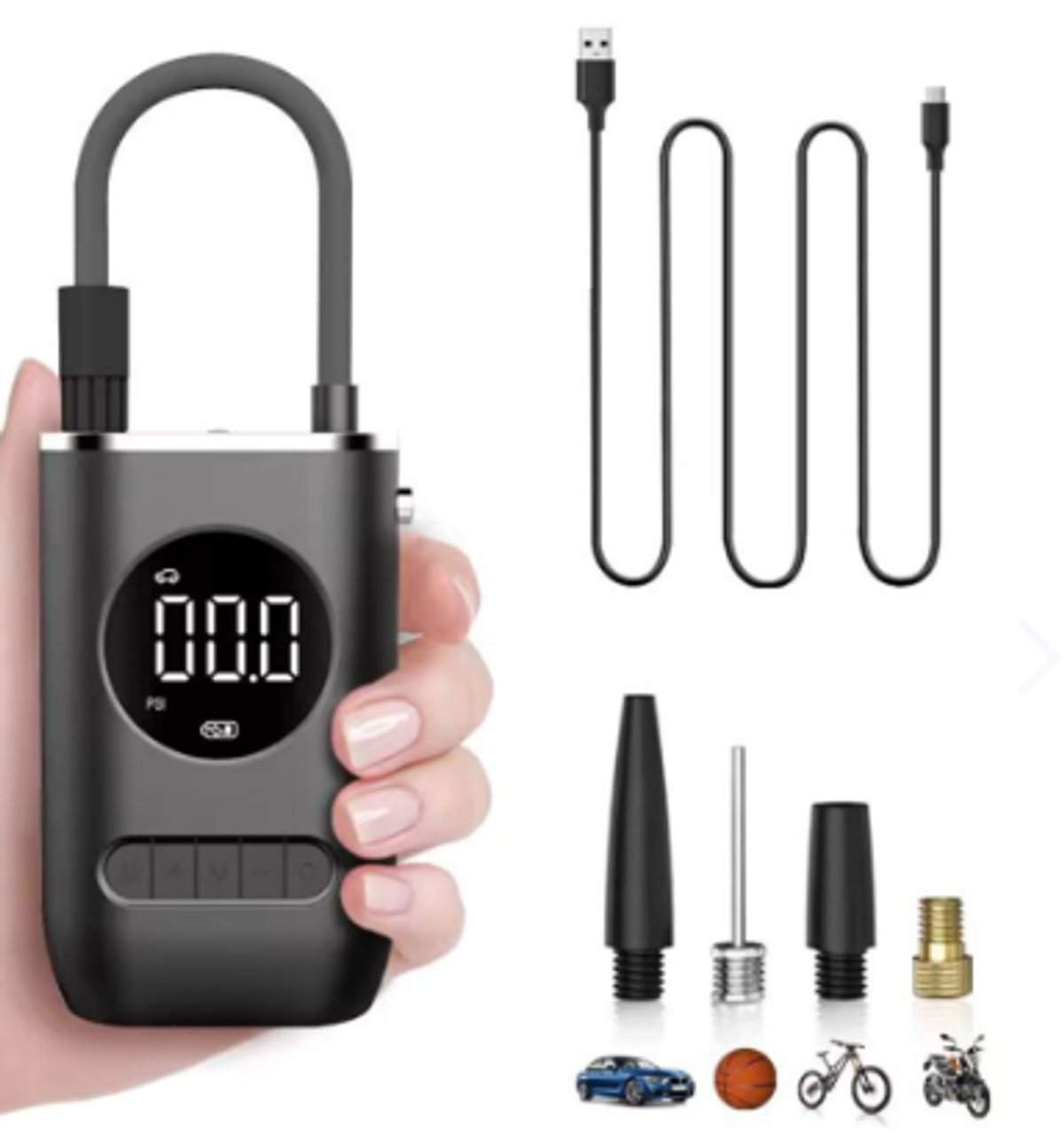 Inflador Portátil recargable